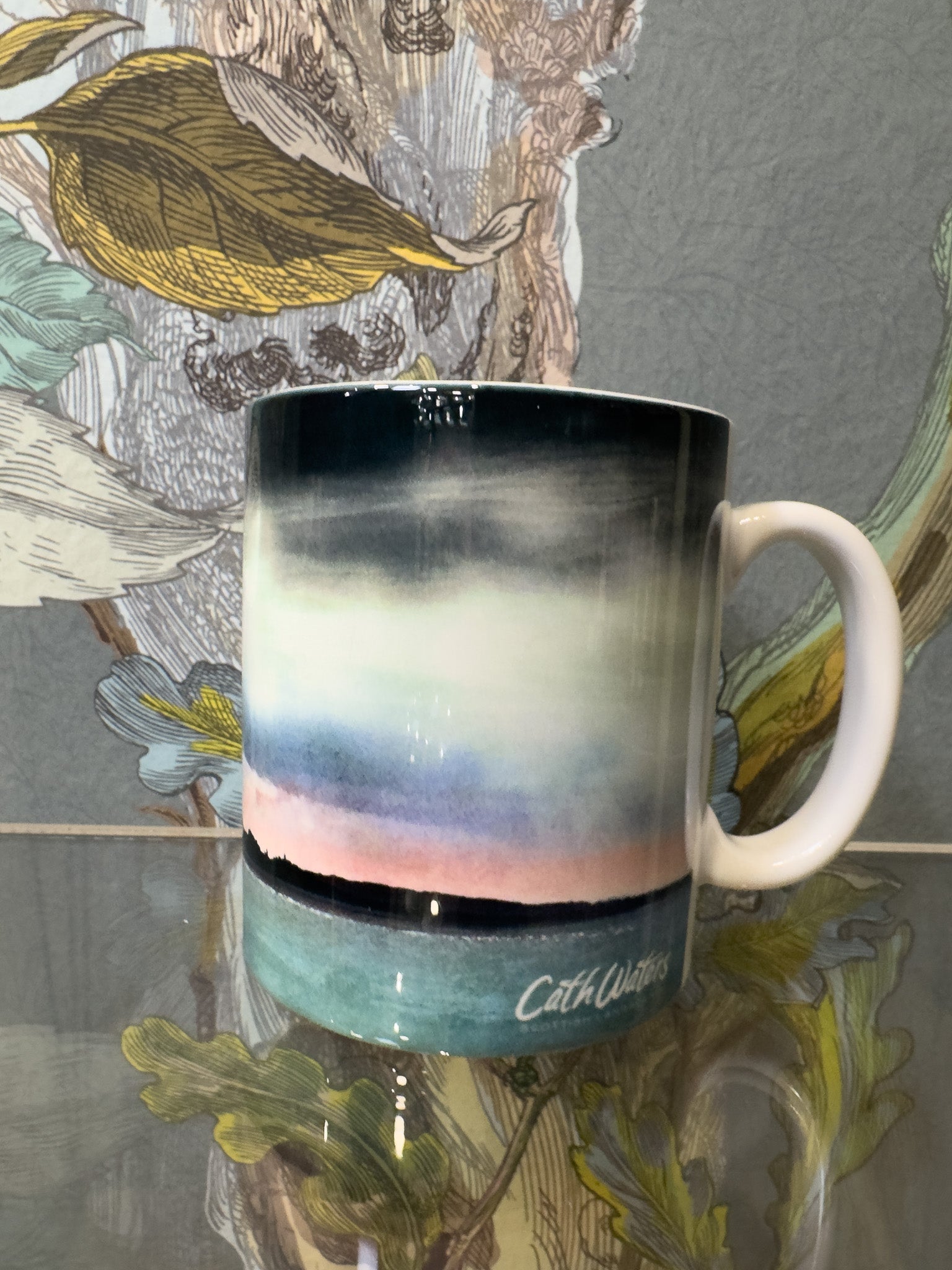 Edinburgh Skyline from East Lothian Mug