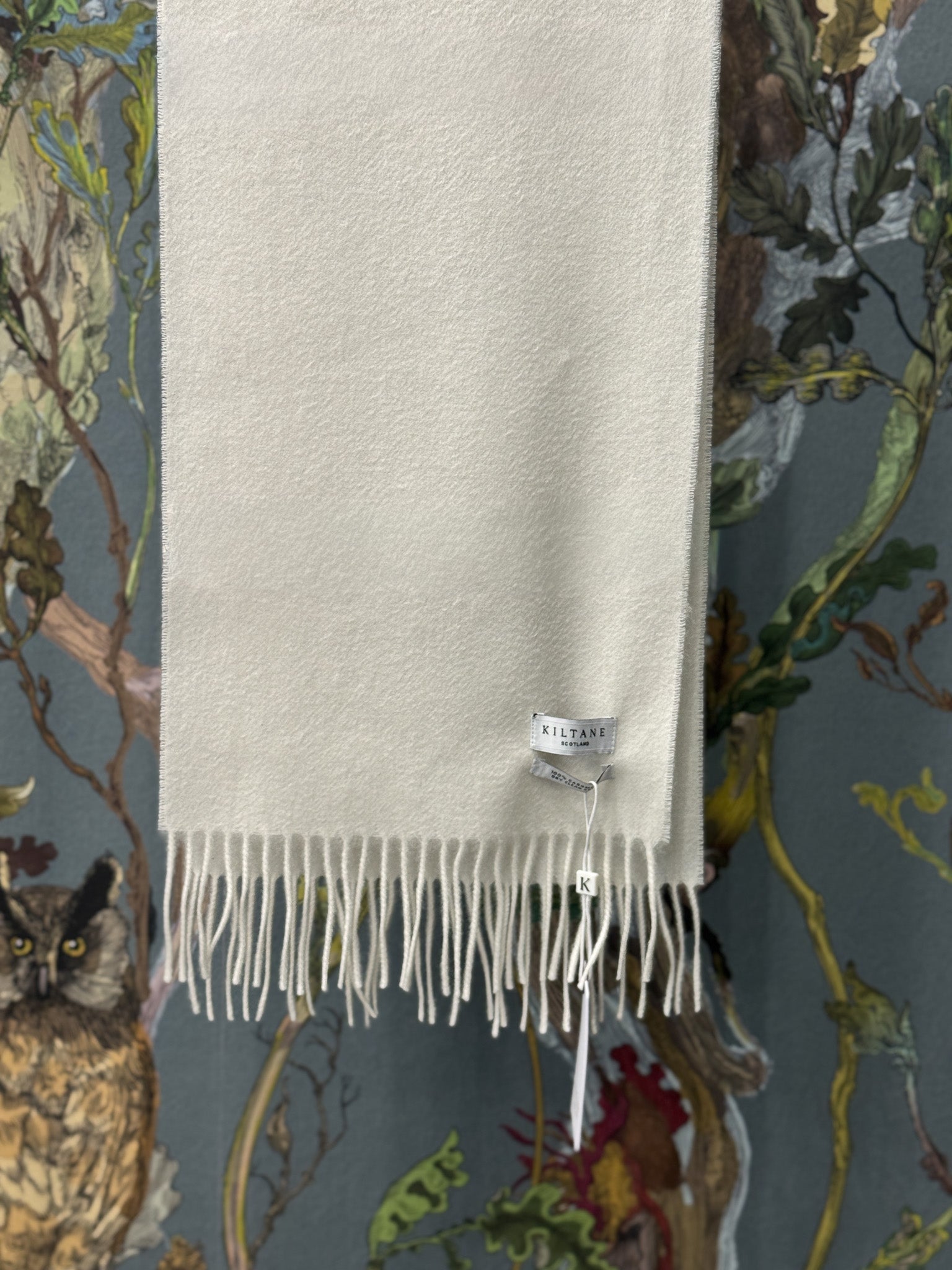 Solid Cashmere Scarf - Off White